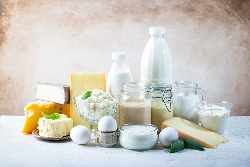 Ready premixed dairy powder