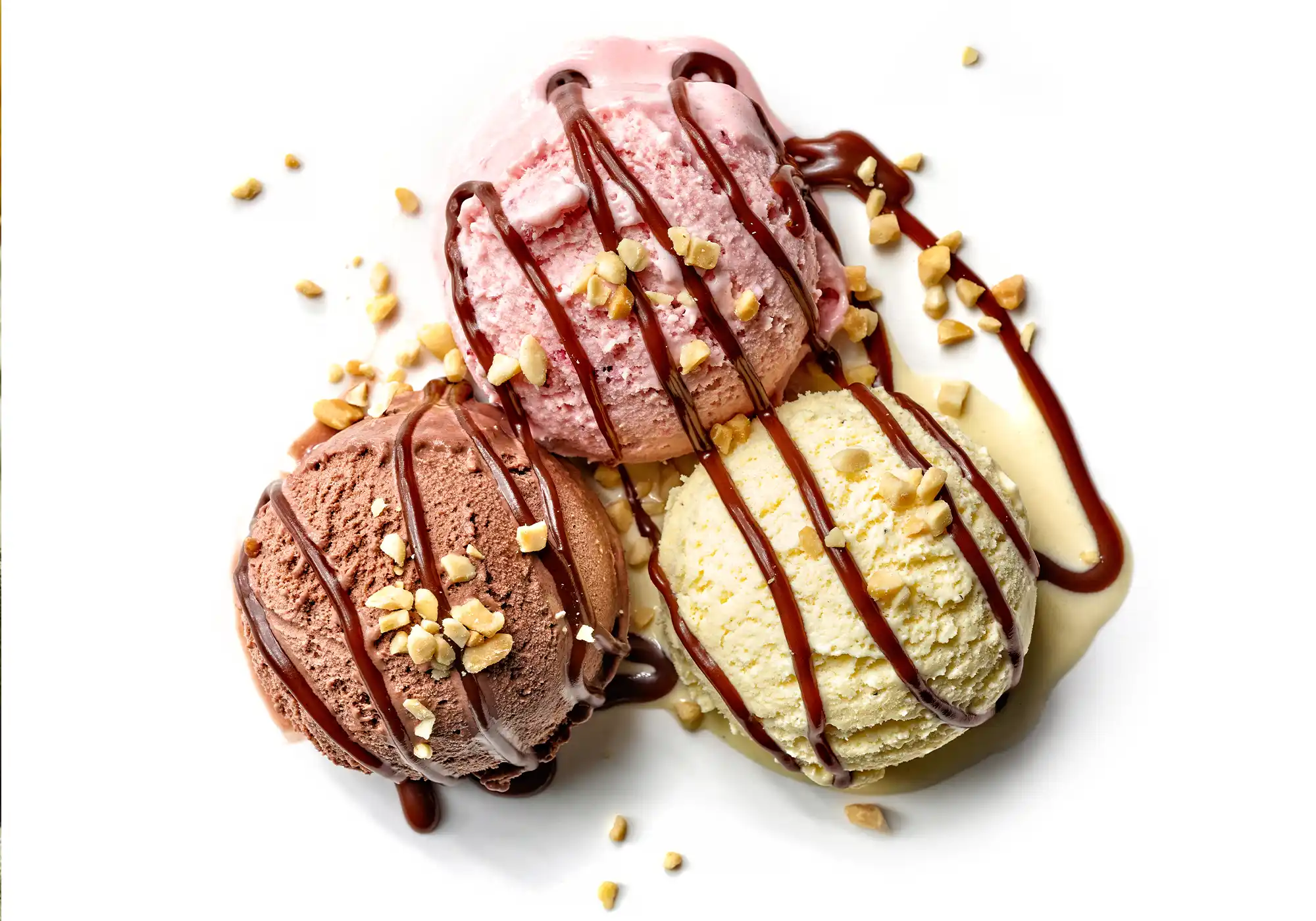 Stabilizer of ripple and special ice cream sauces