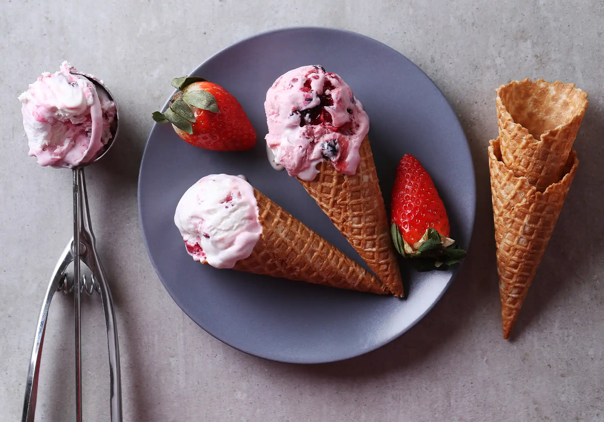 Ice cream powder

