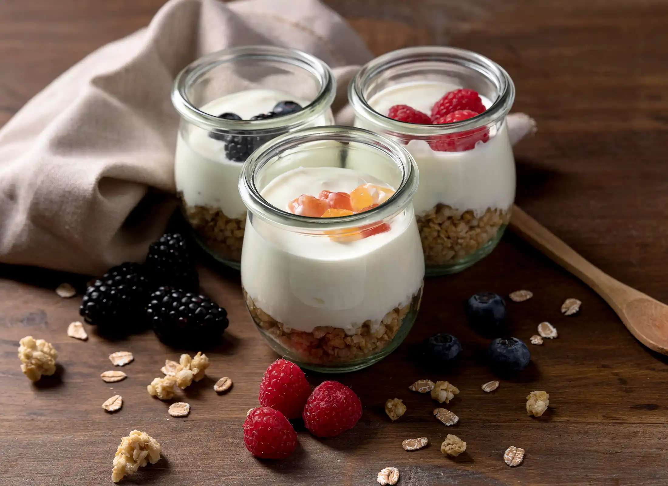 Hot and cold dessert powder