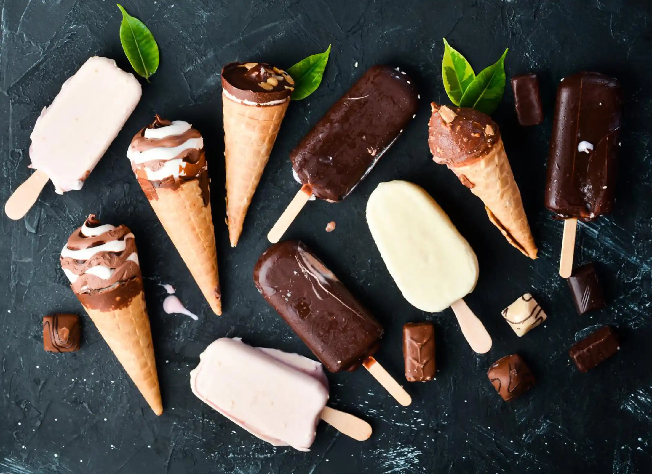 Ice cream powder
